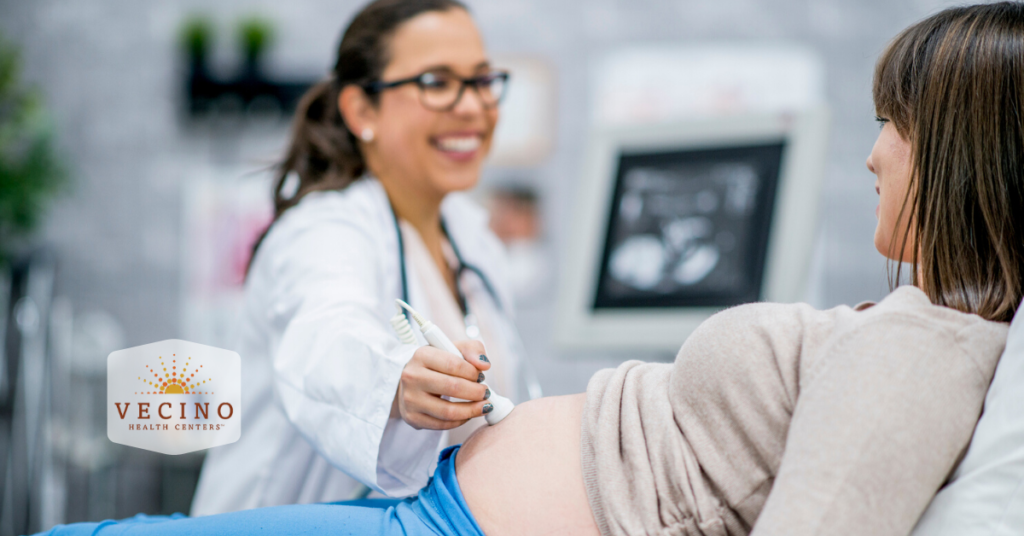 Vecino Health Centers provides prenatal care, including on-site ultrasounds.