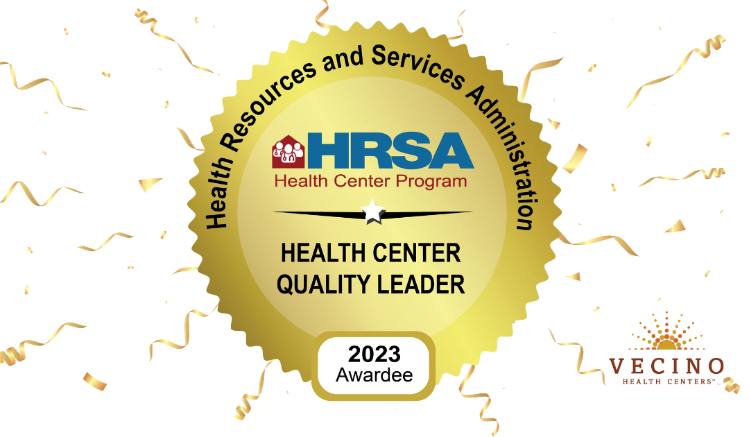 Vecino earns HRSA Gold Quality Leader Badge for the fourth year in a row